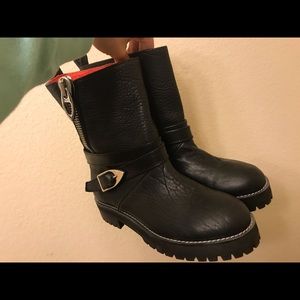 MCM Genuine Leather Boots